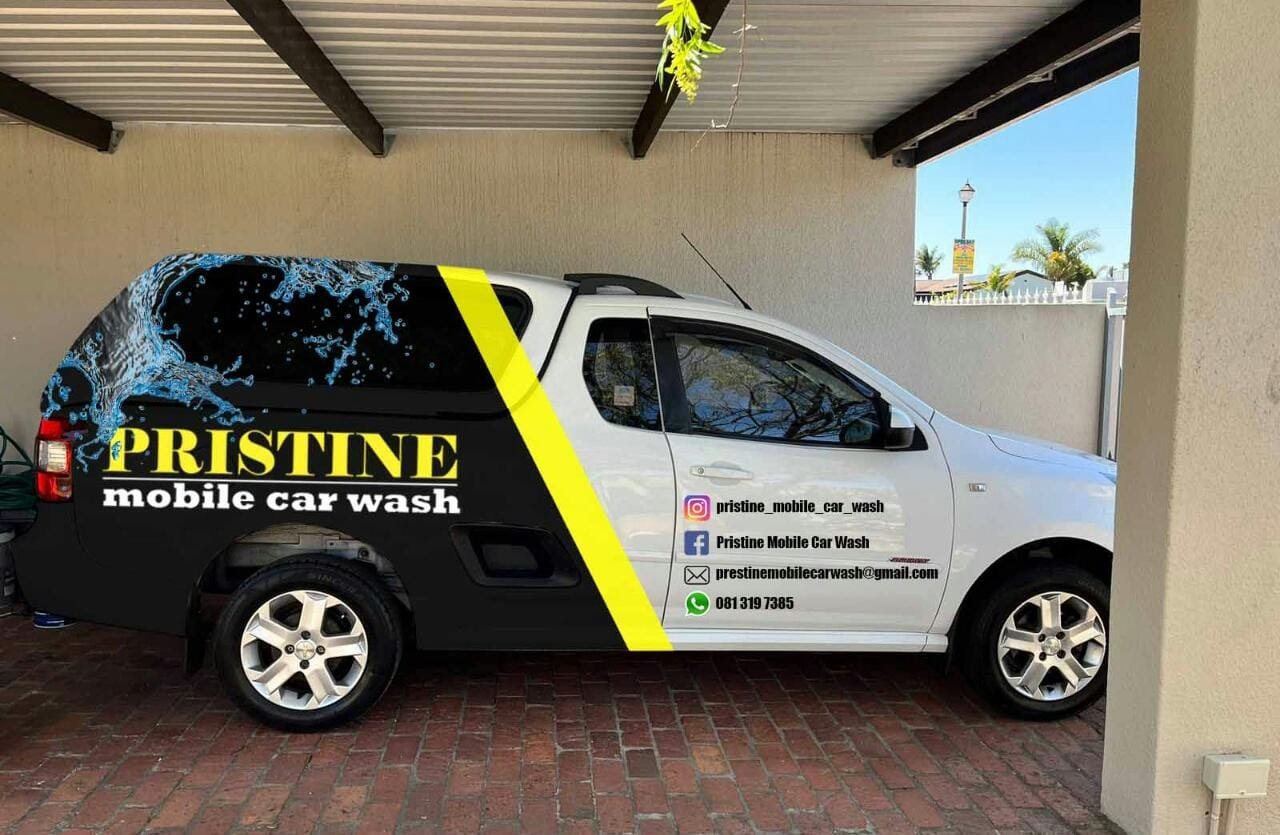 Pristine Mobile Car Wash Car Branding
